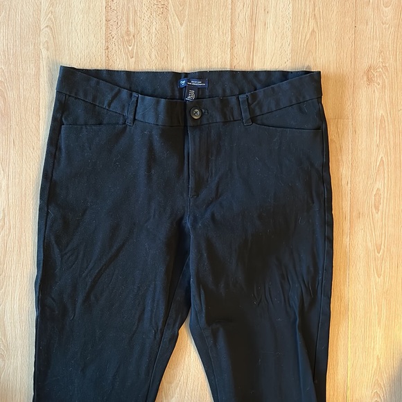 Slim city crop black Gap factory pants size 8R - Picture 3 of 5